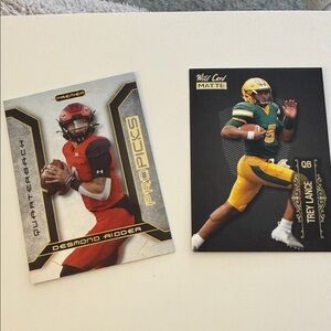 Desmond Ridder and Trey Lance Football Cards